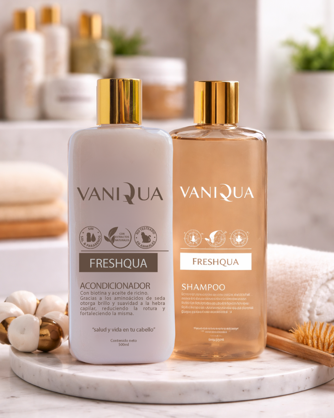 Kit Freshqua (Shampoo + Acondicionador)